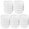 KONTONTY Ciotole in Miniatura 25 Pezzi Accessori Per Case Di Bambole Stoviglie Per Miniature Ciotole Giocattolo Cucina Decorazioni Case Miniatura Mini Accessori Casa Realistico