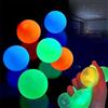 HADAVAKA Palle Appiccicose Luminose, Palle Appiccicose Super Morbide Da Lanciare Al Soffitto, Palle Luminose Da Soffitto Per Alleviare Lo Stress E L'ansia (Colore Consegna Casuale) (6PCS)
