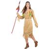 DEGUISE TOI Costume indiana pallida per donna - Marrone - Taglia Unica