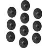 JOINPAYA Boccole per Calcio Balilla 10 Pezzi in Plastica Resistente Cuscinetti per Aste Supporto Compatibile Tavoli da Gioco Calcio Balilla Accessori per Sala Giochi