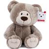 GUND Mukki Orsacchiotto di peluche premium dai 1 anno in su, marrone/crema, 25,4 cm
