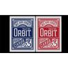 SOLOMAGIA Mazzo di Carte Orbit Tally Ho Circle Back (Red) Playing Cards