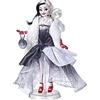 Disney Hasbro Disney Princess Villains Style Series - Crudelia De Mon, fashion doll in stile contemporaneo, giocattolo per bambine dai 6 anni in su
