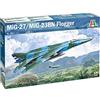 Italeri 2817 Mig -27 / Mig-23 BN Flogger, Scala 1:48, Plastic Model Kit, Modello in Plastica da Montare, Modellismo