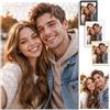 Muralscape Puzzle Personalizzati da 1000/500/300/200/70/35 Pezzi, Puzzle su Misura in Legno con Cornice, Regali di Puzzle Personalizzati Unici per Mamma, Papà, Amico, Animale Domestico, Compleanno, Laurea