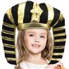 Patifirst Copricapo Egiziano,Costume Egiziano Bambini - Travestimento Unisex per Halloween per Studenti Bambini Spettacoli e Costumi