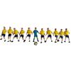 CoudarTitie 11x Miniature di Giocatori di Calcio, Personaggi Giocattolo, Modellini di Calciatori, Oggetti di Scena da Collezione, Modellini di Persone Minuscole P, Giocatore Giallo