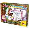 Liscianigiochi - Masha e Orso Scuola di Disegno Gioco Creativo, Multicolore, small, 85996