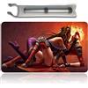 Four Leaves Liliana Vess e Chandra - Tappetino da Gioco MTG con Borsa Impermeabile, Playmate Table Mat, Mouse Pad per Supporto Combat