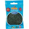Hama 501 - 28 - Sacchetto di 2000 Perline Mini - (Perline Diametro 2,5 mm) - Verde Scuro