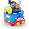 Mousehouse Gifts Carillon a Tema Macchine Che Suona Il Motivo London Bridge is Falling Down Ideale Come Regalo di Battesimo per Un Bambino Appena Nato