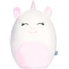 SQUISHBRUBIES Emily l'Unicorno - Peluche di 35 cm - Morbidissimo Peluche - Peluche da Coccolare, Regalare e Collezionare - Bianco e Rosa