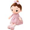 Katutude - Bambola di stoffa per ragazze, 45 cm. Bambola di peluche dolce e morbida, giocattolo per bambine. Bambola incantevole per la decorazione della camera da letto. Mini principessa di peluche