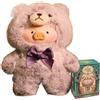 Aven Rabbit Lulu The Piggy Teddy Lulu Serie Blind Box Action Figure Mystery Box Carino Casuale Giocattolo Compleanno Natale Giocattolo da Collezione per Arredamenti Desktop 1PC
