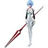 Anjinguang Anime Action Figure Ayanami Rei - Statua modello di cartone animato Ayanami Rei 23 cm, decorazione da scrivania collezione artigianale regalo souvenir per i fan dei bambini