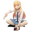Xinchangda, Figurina Anime Kitagawa Marin, Action Figure in Stile Uniforme Scolastica, Statue in PVC da Collezione, Decorazione per Desktop per i Fan dell'Anime, 10 cm