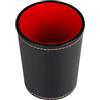 Hrtyvhin Dices Shake Container per gioco da tavolo professionale Dices Cup pelle PU stabile e confortevole sensazione al tatto