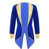 RUNQHUI - Costume da circo con giacca da uomo, motivo loal, carnevale, Halloween, 3-16 anni