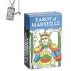 Generico TAROT of MARSEILLE - Mazzo tascabile per principianti con collana - Facile da usare, design minimalista