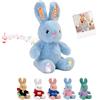 Generic Coniglietto Di Peluche Personalizzato Con Foto Testo, Easter Bunny Peluche Su Misura Come Regali Personalizzati Per Bambini E Adulti A Pasqua Natale E Compleanno, 30cm
