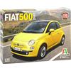 Italeri 3647 Fiat 500 2007 Scala 1:24, modellismo, Model Kit, Automobili, plastica