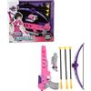 Lylithuif Pistola a balestra Giocattolo Ventosa Genitore Figlio Gioco sportivo interattivo per bambini Ragazzi Ragazze Plastica ABS Rosa 480G 35x34x18 cm