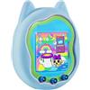 ulapithi Custodie in Silicone Morbido Per Tamagot-chi Uni, Custodia in Silicone Antiurto Antigraffio, Carino Gatto Forma Console di Gioco Custodia, Tamagot-chi Uni Per Adulti Bambini