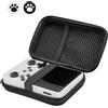 Fiorky Custodia Rigida for Miyoo Mini Plus/Anbrnic RG35XX/R36S/R35S Antiurto con 2 Tappi for Joystick Borsa Portatile for Console di Gioco Portatile Antigraffio Borsa Trasporto Impermeabile