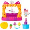 DREAMWORKS GABBY'S DOLLHOUSE Gabby's Dollhouse, Set di Gioco Balcone per il Talent Show di Baby Box, 8 Pezzi con Personaggi e Accessori per Casa delle Bambole, Gioco Sensoriale per Bambine e Bambini dai 3 Anni in Su