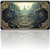 MPLR BOARD GAME MTG - Tappetino da gioco + borsa impermeabile gratuita, bordi cuciti, superficie in gomma liscia, MTG PlayMat con zone (An Original MTG Playmat) (No Zone)