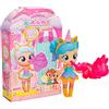 BUBILOONS IMC Toys BUBILOONS BUBIGIRLS Quinn, Bambola da Collezione che Gonfia Palloncini; la Puoi Vestire e Giocare con 12 Accessori, Gioco per Bambini +5 Anni