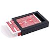 ZQION Magic Poker Scomparsa Scatola Primo Piano Trucco Magico Divertente Caso di sparizione del Poker Incredibili Carte da Gioco Trucchi magici