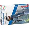Italeri-ITA1453 Esercito 1453 F4U-4 Korean War, Scala 1:72, Model Kit, Modello in Plastica da Montare, Colore Blu