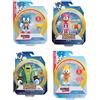 Jakks Pacific Confezione da 6 figure serie 10 Sonic The Hedgehog 10 cm assortiti