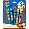 Undercover PPAT0743 - Set di 5 pennarelli Colorati e timbri Paw Patrol