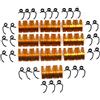 hobbysoul 30pcs RC 1/8 Scarpa Frizione Alluminio con Molla Fit per 1:8 RC auto Motore Nitro