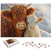 ADCCAT Puzzle 2000 Pezzi Highland Cow, Puzzle Animali in Legno per Adulti, Misura: 100x70 cm, Puzzles 2000 Pezzi per Adulti, Giochi Educativo per Famiglie, Puzzles per Regalo Donna, Decorazioni Casa, -6837
