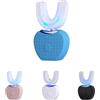JXpxbao Sonic Brush Spazzolino Elettrico U-Shaped per Adulti - Pulizia Automatica e Sbiancamento dei Denti, Sonic Brush Spazzolino Elettrico a 360° Con Pulizia Automatica (Blu)