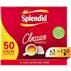 Splendid - Caffè in Cialde ESE - 150 Cialde - 3 Confezioni da 50 - Intensità 12 - Miscela Espresso per Macchina Portafiltro Monodose - Gusto Deciso e Aroma Tostato