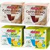 Generico Set 80 Capsule Ristora Compatibili con le Macchine ad uso domestico Nescafè®* Dolce Gusto®* 40 Cappuccino da zuccherare 40 The al limone da zuccherare