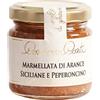 Conserve Conti - Marmellata di Arance siciliane e Peperoncino - 4 Vasetti da ml. 106 / 360 g - produzione artigianale