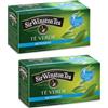 ANTICO CAFFE' NOVECENTO Sir Winston Tea® | Tè Verde Antiossidante Deteinato Senza Solventi Chimici Organici - 2 x 20 Bustine di Tè (70 Gr)