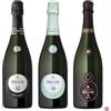 18 carati Guido Berlucchi | Franciacorta DOCG '61 | Set Regalo 3 Bottiglie | Extra Brut | Nature 2016 | Satèn | Idee Regalo Natale | Selezione Pregiata di Bollicine Italiane