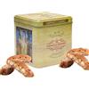 Famiglia Desideri - Cantucci di Prato Biscotti alle Mandorle 30% in Latta Terme Montecatini, Biscotti Tipici Toscani, Artigianali Italiani, 200g Dolce Tradizionale