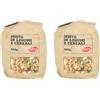 DUE ESSE S.N.C. DI SABATINI ALDO PZ 2 CONFEZIONI DA GR 500 CADA UNA DI MISTO DI LEGUMI E CEREALI IDEALE PER PRIMI PIATTI E INSALATE DI LEGUMI