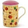 artigiano Neavita Herbal Infuser Infusiera Happy Fruits Gialla