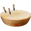 Parmigiano Reggiano Dop Vacche Rosse Parmigiano Reggiano VACCHE ROSSE, stagionato 24 mesi, mezza forma, Kg 19 + 3 coltellini - SENZA LATTOSIO Prodotto direttamente dal caseificio del Consorzio Vacche Rosse