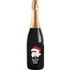 Bottle-Up Bottiglia di Prosecco DOC personalizzato per lui - Idea regalo esclusiva e originale per uomo, festa del Papà, festa del Nonno, nuova nascita, compleanno e Natale. (0,75L, Babbo Natale)