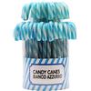 CandyFrizz Selection - MANICO OMBRELLINO CANDY CANES - Perfetto per decorazioni e feste Pz 50 14g (Bianco Celeste)