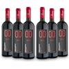 ALTERNATIVA Rosso Dry Analcolico 0.0% - Dealcolato Italiano Senza Alcol - Ideale per Celebrazioni e Regali - Confezione da 6 Bottiglie da 750ml Alcool Free